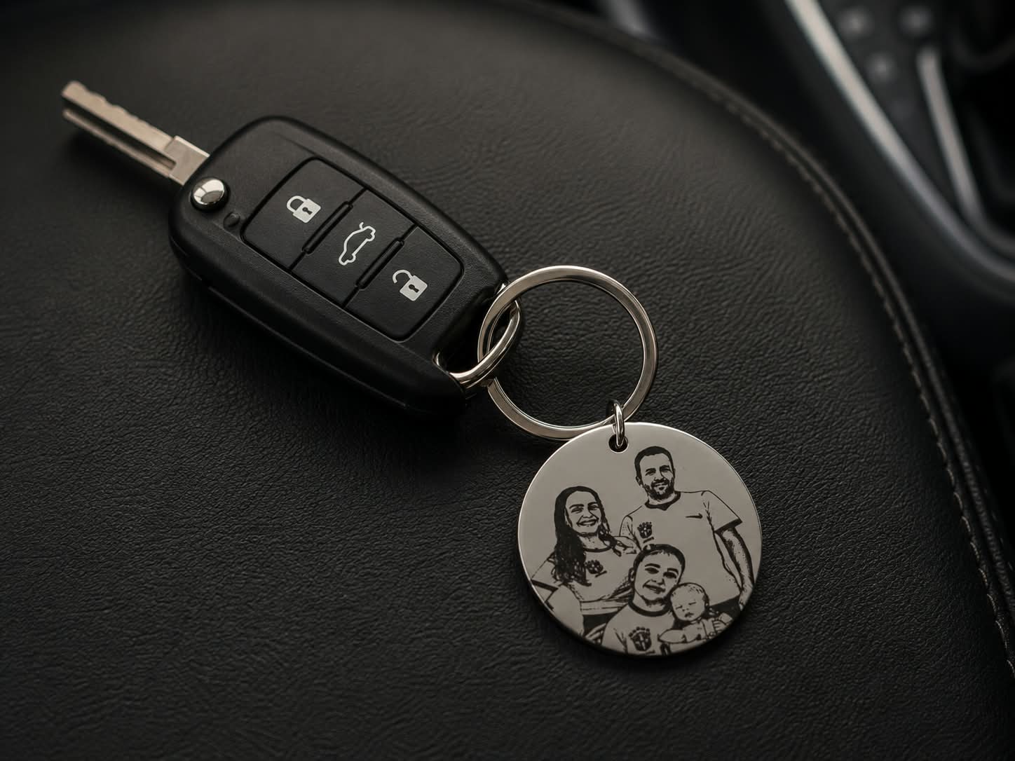 Chaveiro Aço Inox Personalizado