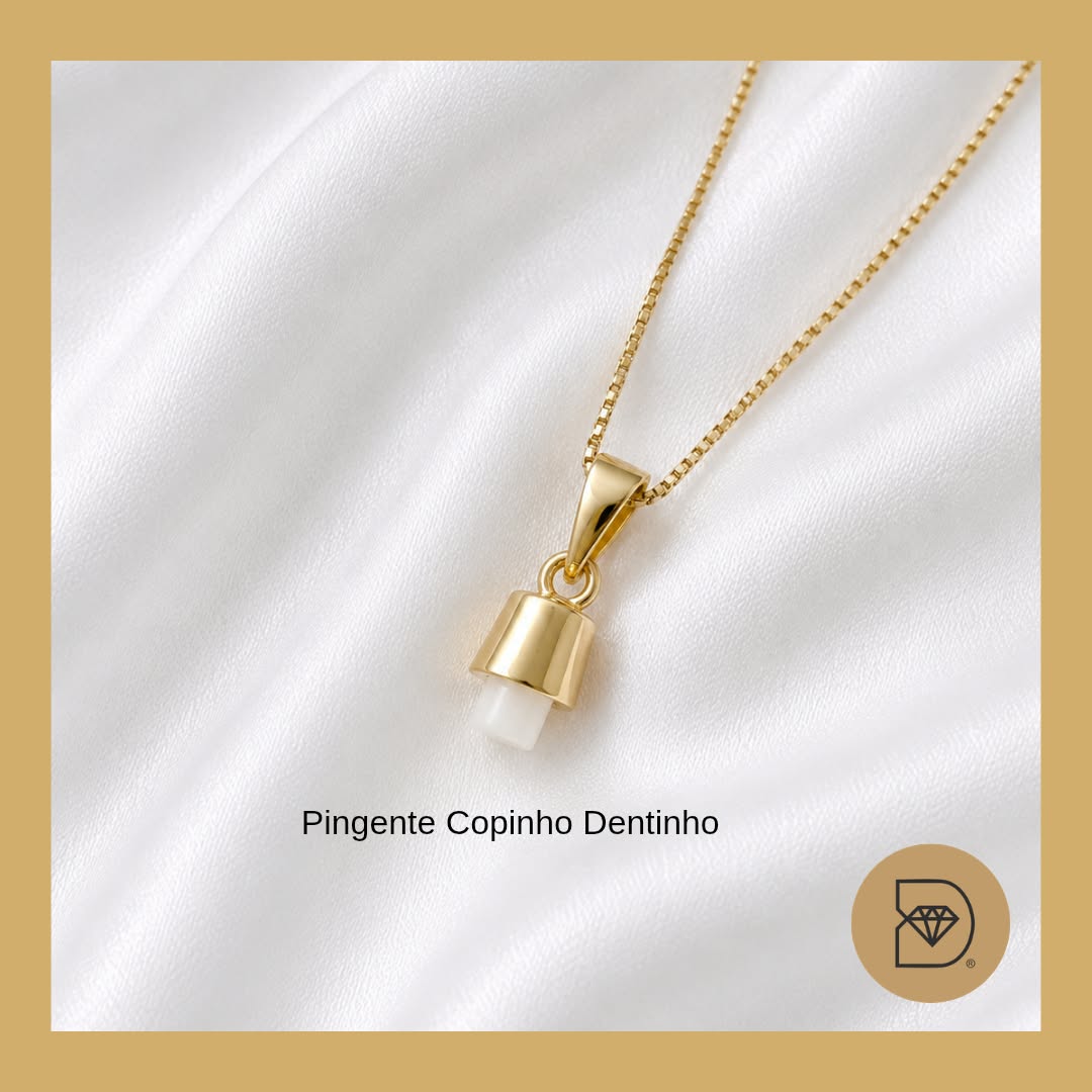 Colar Copinho com Dentinho